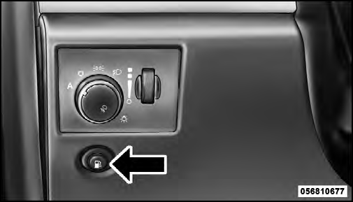 Fuel Filler Door Release Switch