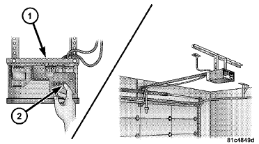 Training The Garage Door Opener