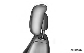 Active Head Restraint (Normal Position)