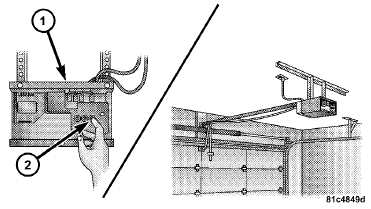 Training The Garage Door Opener