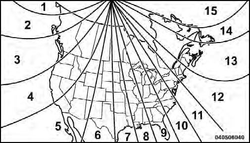 Compass Variance Map