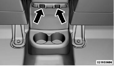 Rear Power Window Switches (Four-Door Models)