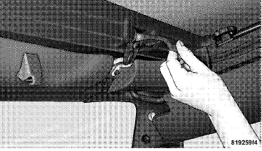 3. Release the Sunrider latch (both sides).