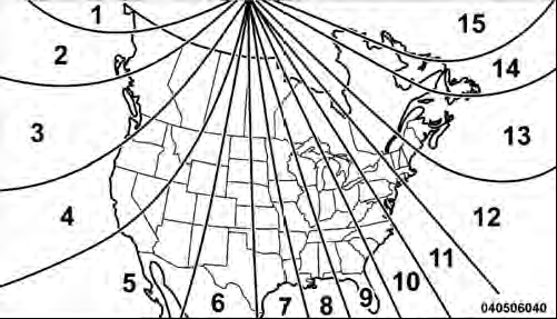 Compass Variance Map