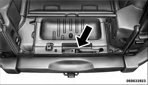 Jack Location :: Jacking And Tire Changing :: What To Do In Emergencies :: Jeep  Wrangler Owner's Manual :: Jeep Wrangler 