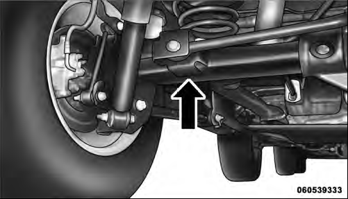 Rear Jacking Location