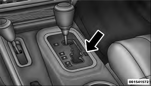 Shift Lever Override :: What To Do In Emergencies :: Jeep Wrangler Owner's  Manual :: Jeep Wrangler 