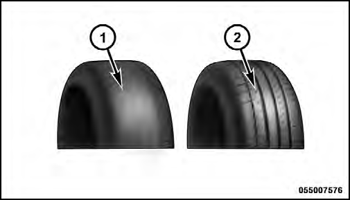 1 — Worn Tire